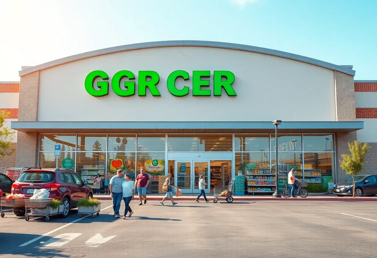 Exterior view of the new H-E-B store on Culebra Road, San Antonio