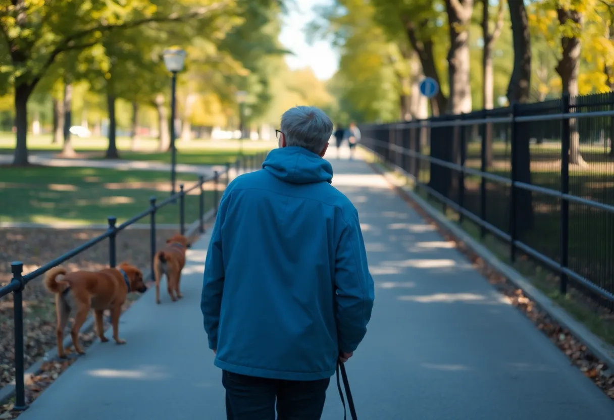 Community member concerned about dog safety in Highland Park