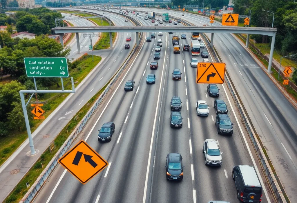 Highway construction for safety on I-35