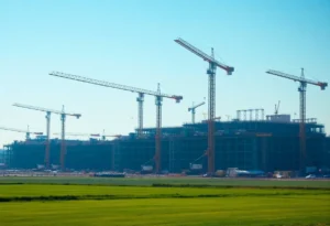 Construction of the IEM manufacturing facility in San Antonio, Texas