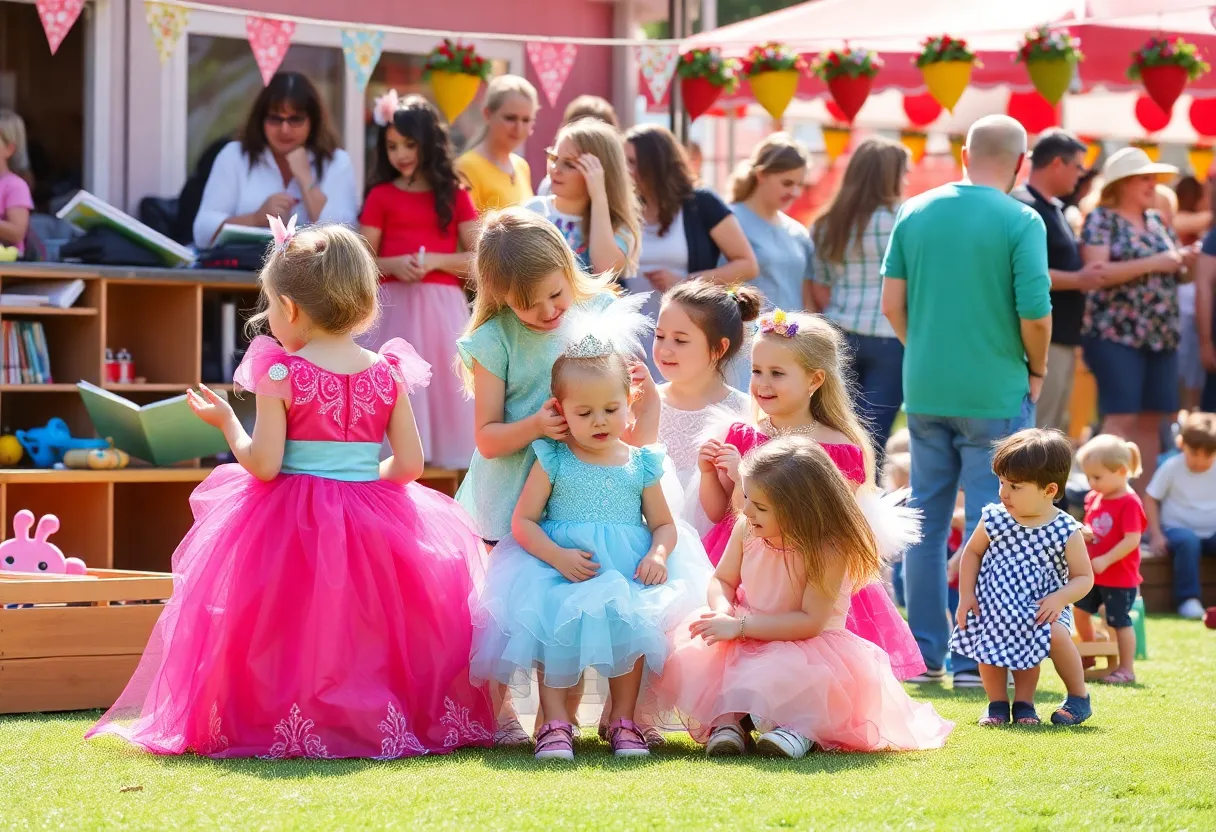 Children participating in various events in San Antonio