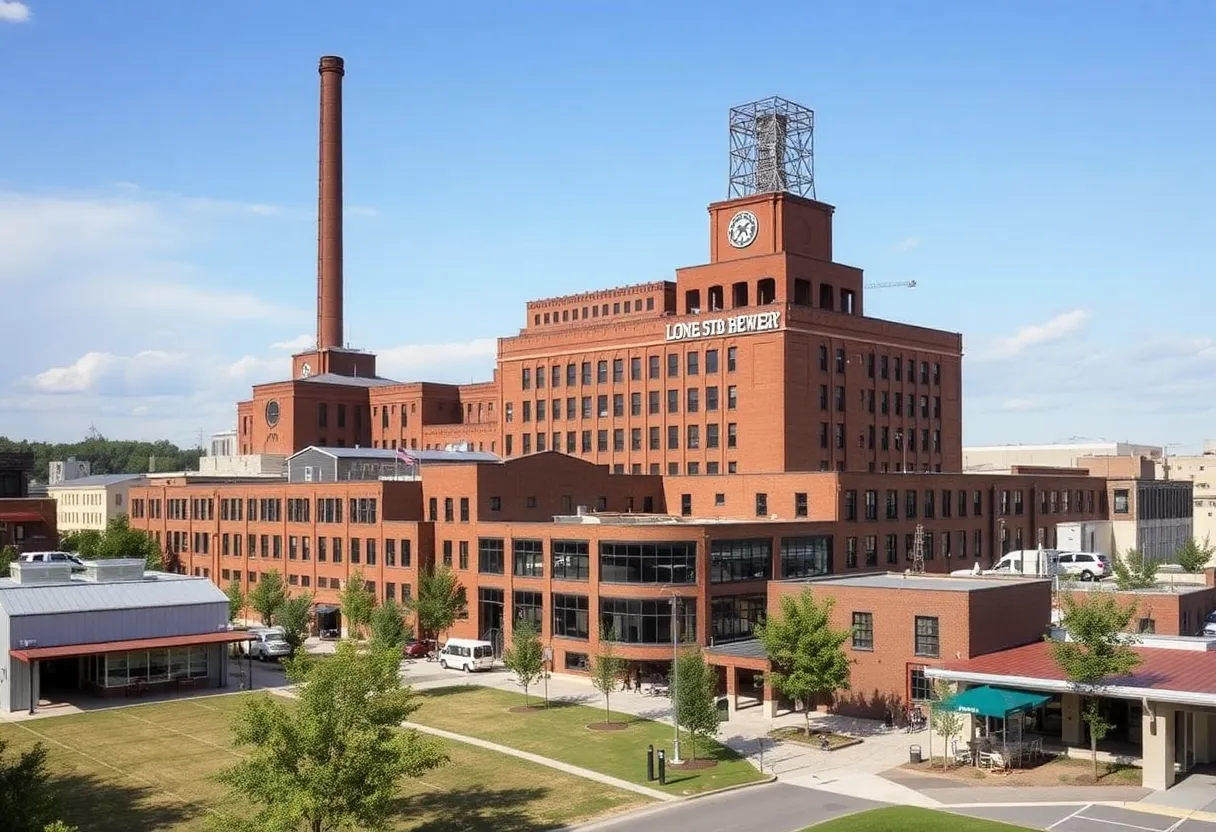 Redeveloped Lone Star Brewery in San Antonio, Texas