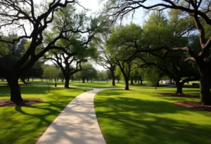 Community search efforts in a San Antonio park