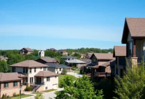 Residential homes in New Braunfels, Texas