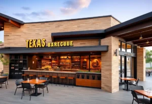 Rendering of Salt Lick BBQ's new wine tasting venue and restaurant in Fredericksburg