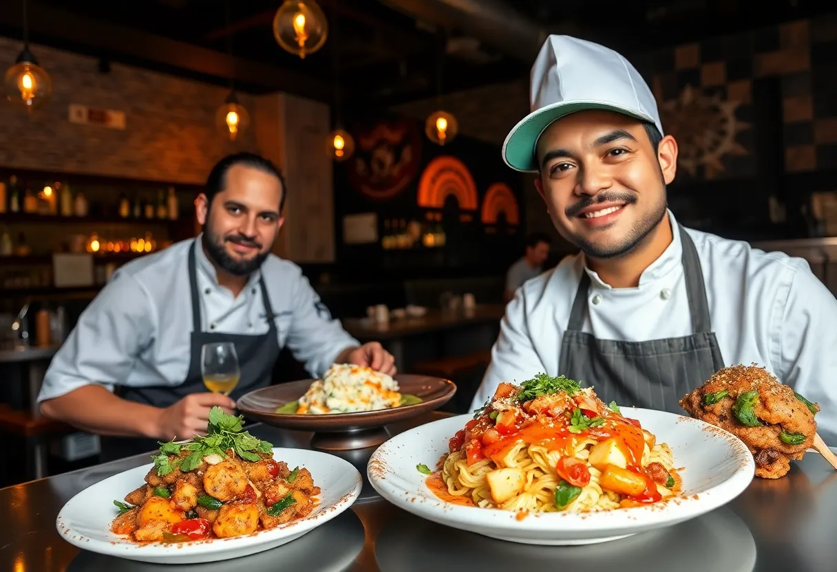 Chefs preparing innovative dishes in San Antonio restaurants