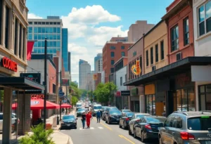 A vibrant view of San Antonio representing economic stability and growth.