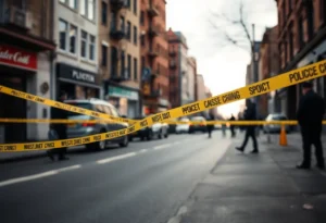 Police investigation scene on San Antonio's Northwest Side