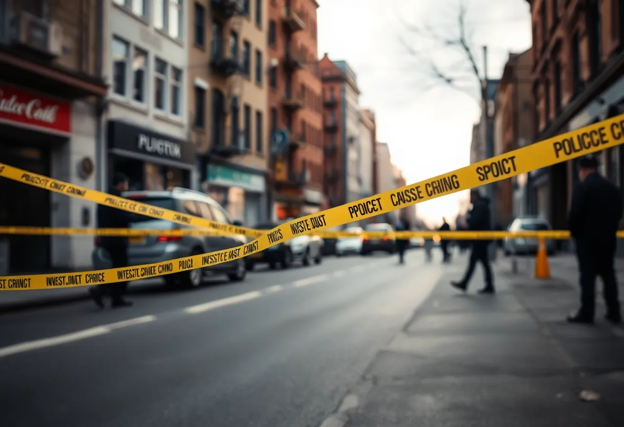 Police investigation scene on San Antonio's Northwest Side