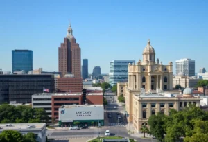 Cityscape of San Antonio showcasing various law firms
