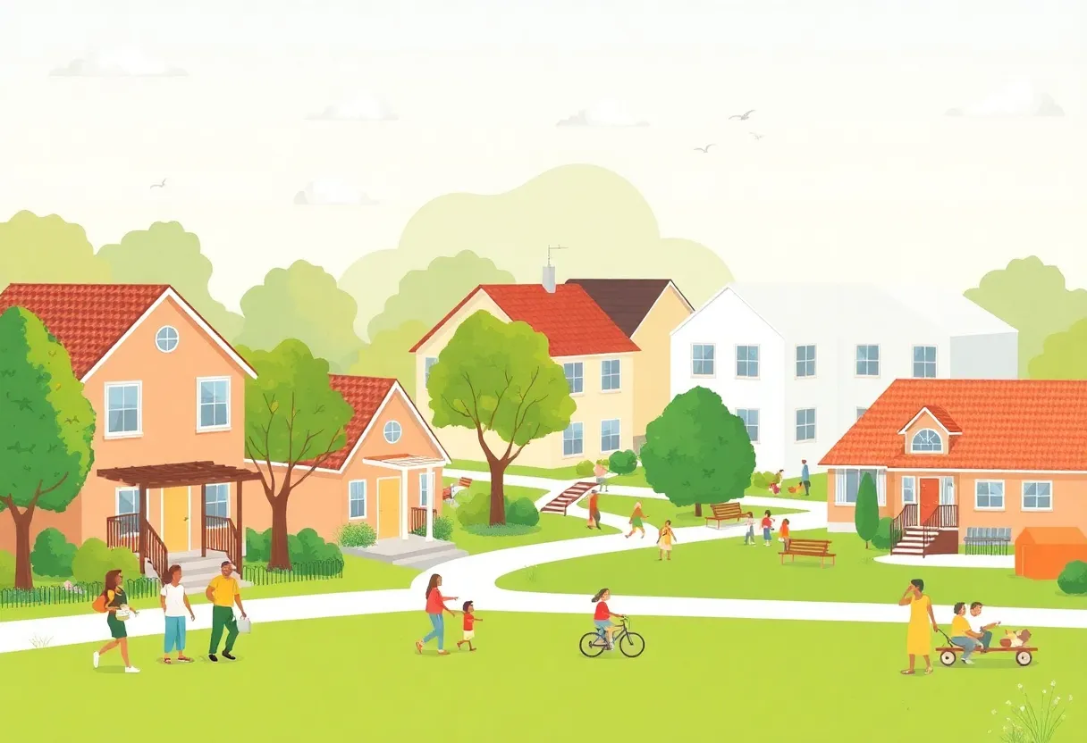 Community representation of affordable housing and family engagement.