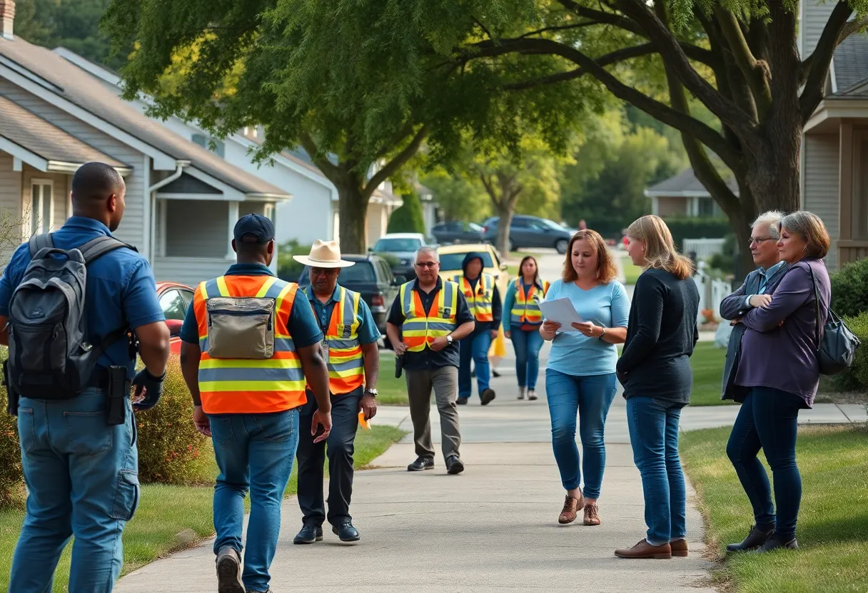Search team in San Antonio looking for a missing teenager.