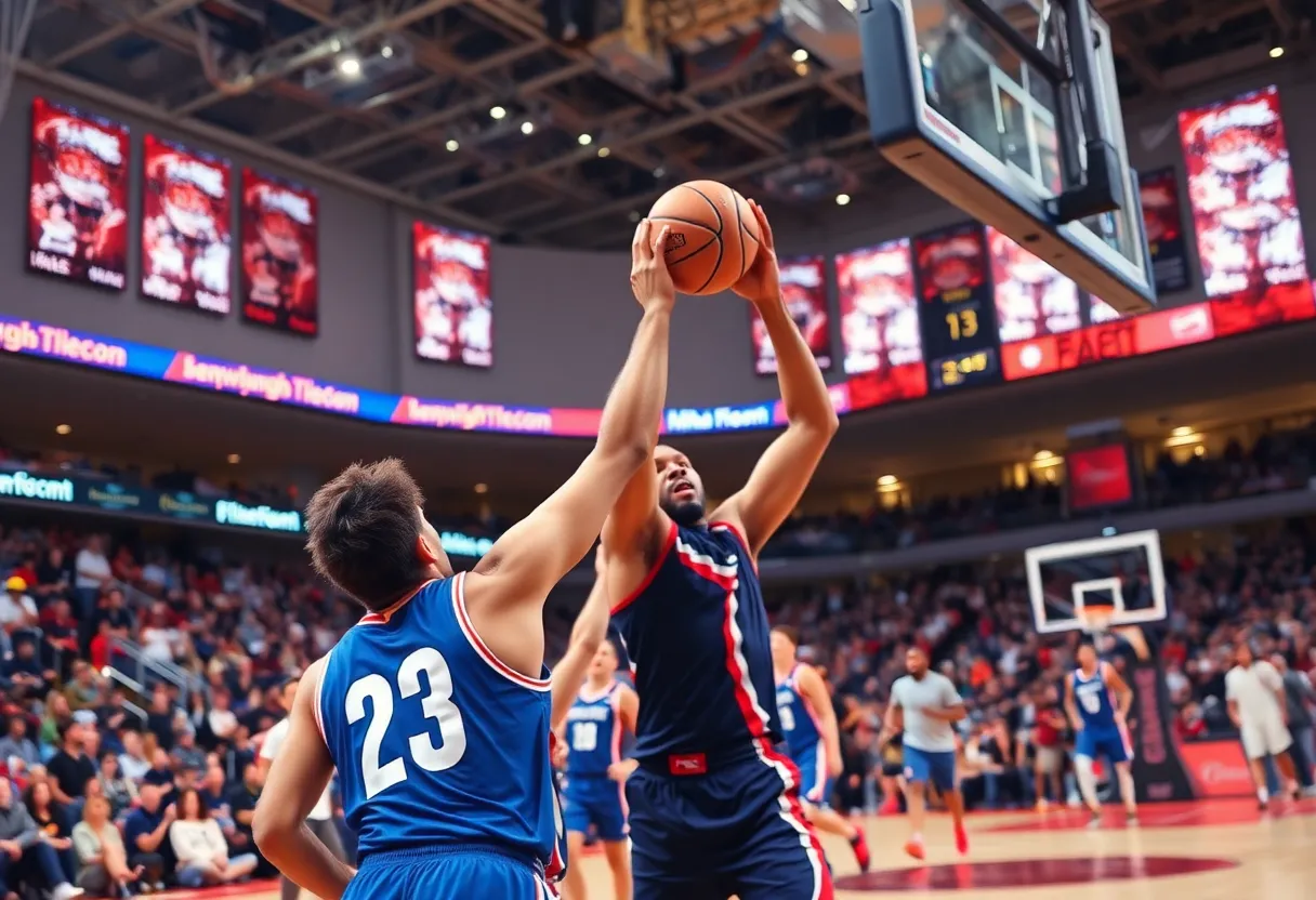 San Antonio Spurs celebrating a victory against the Houston Rockets