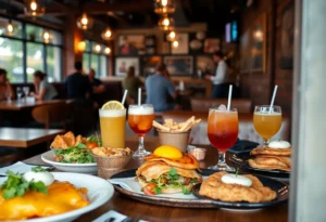 Delicious brunch offerings at Sunny's All-Day Brunch & Bar.