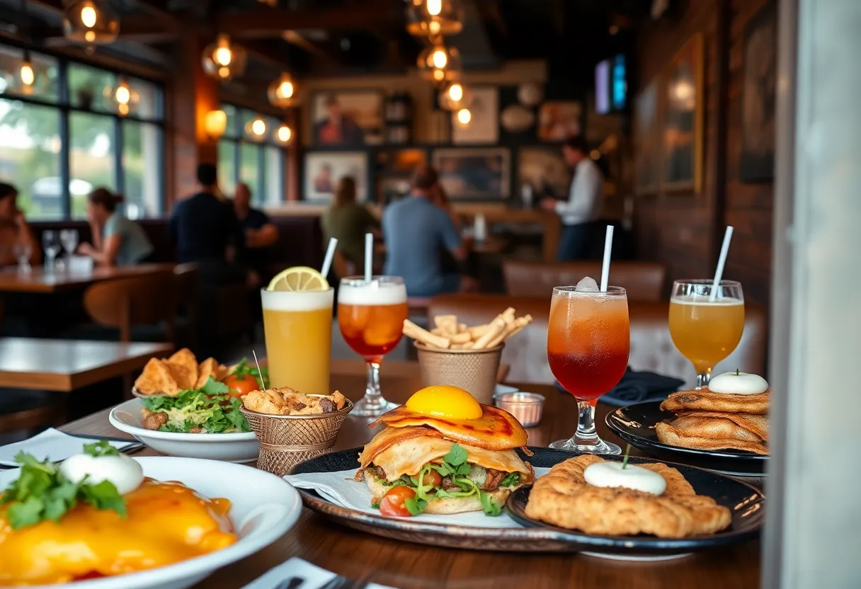 Delicious brunch offerings at Sunny's All-Day Brunch & Bar.