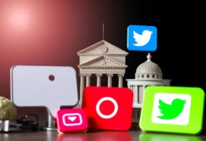 Representational image of education and social media conflict