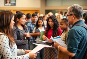 Families engaging at the Texas Education Freedom Accounts event in San Antonio