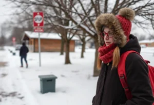 Residents preparing for flu season in a cold Texas winter