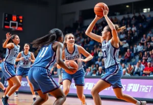 Basketball game between Texas women's basketball and Missouri Tigers
