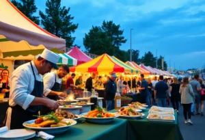 A culinary competition featuring chefs at Titans of Tailgate event in San Antonio