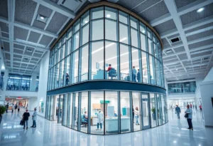 Modern medical office tower in San Antonio