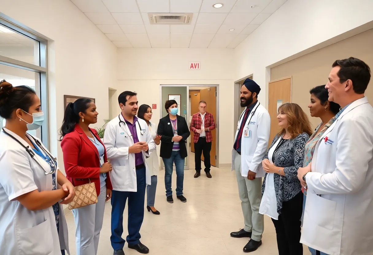 University Health facility with community engagement