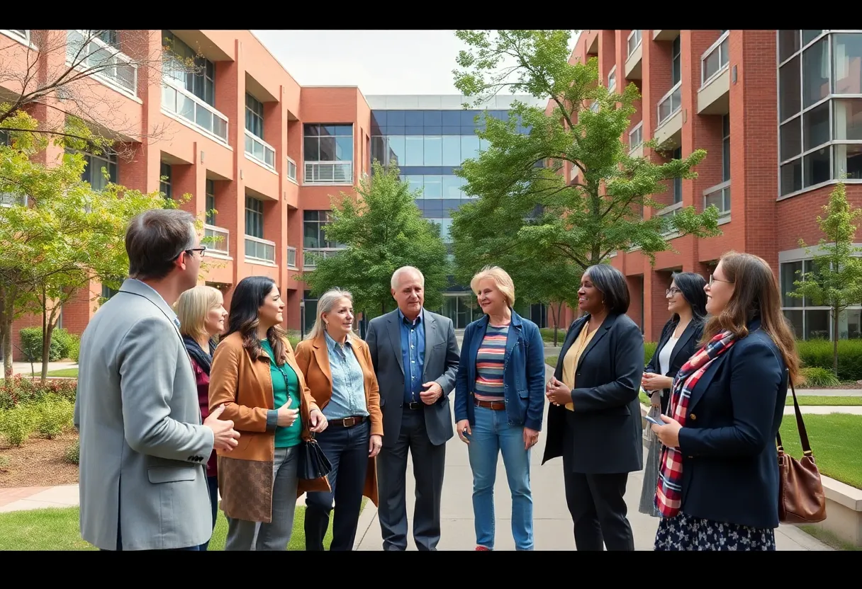 Discussion on financial programs at UT Arlington