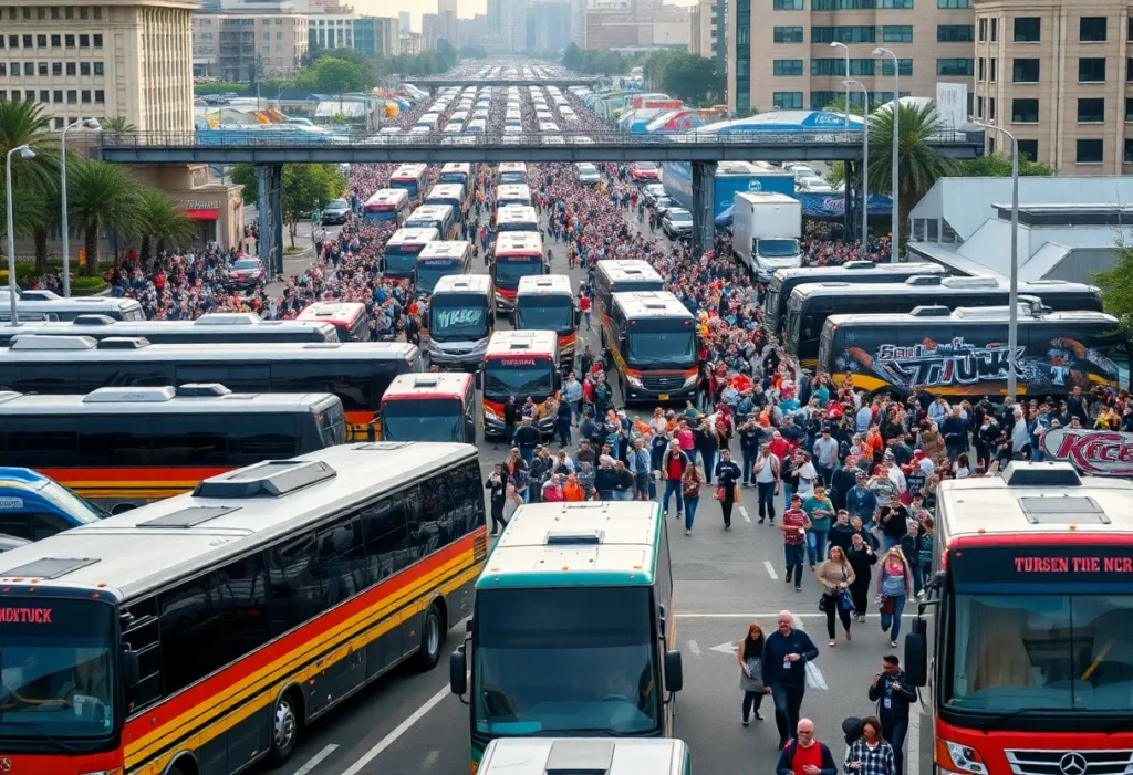 VIA Park & Ride service for Monster Jam at Alamodome