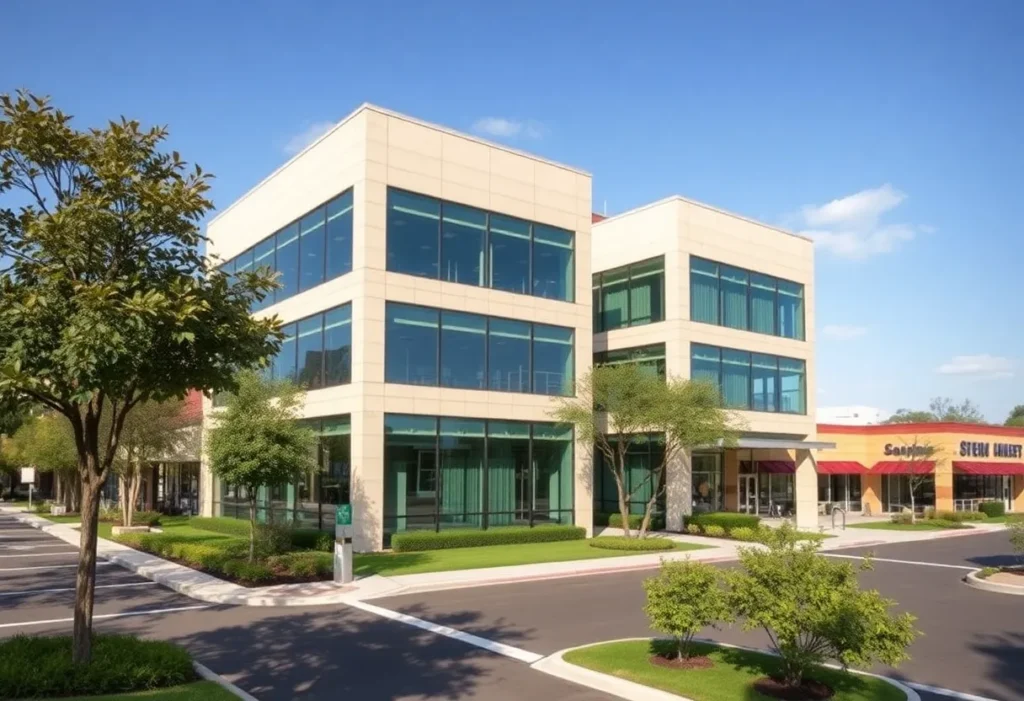 WestRidge office park buildings in San Antonio