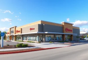 Construction site of the Atrium of Arcadia retail center