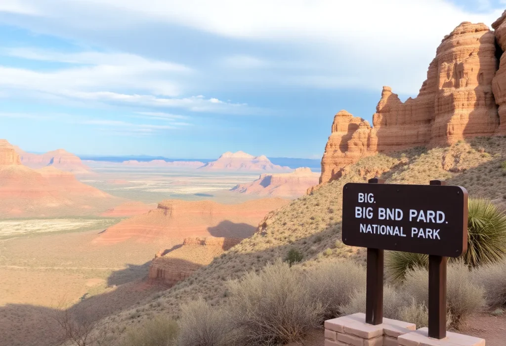 A scenic view of Big Bend National Park showcasing diverse ecosystems.
