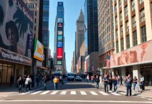 New York City with fewer tourists in view
