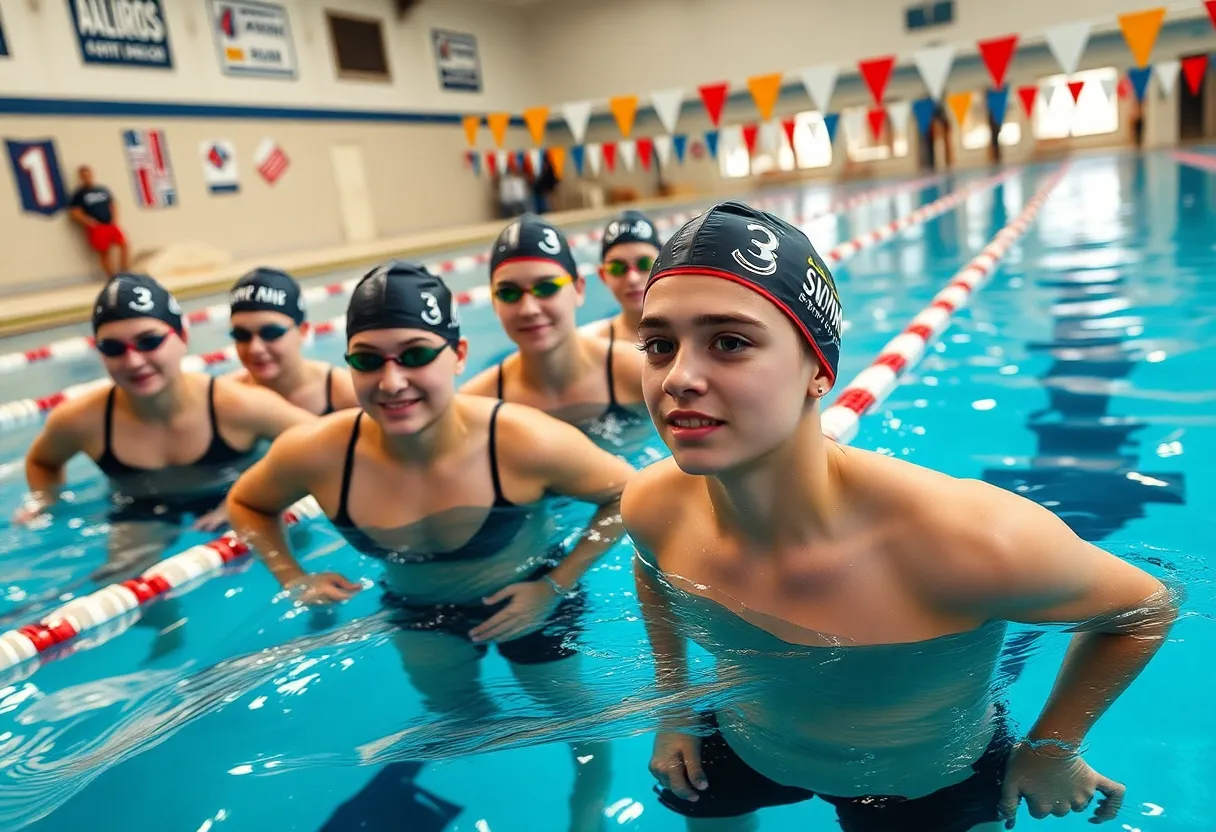 El Campo High School swimmers preparing for the state championships
