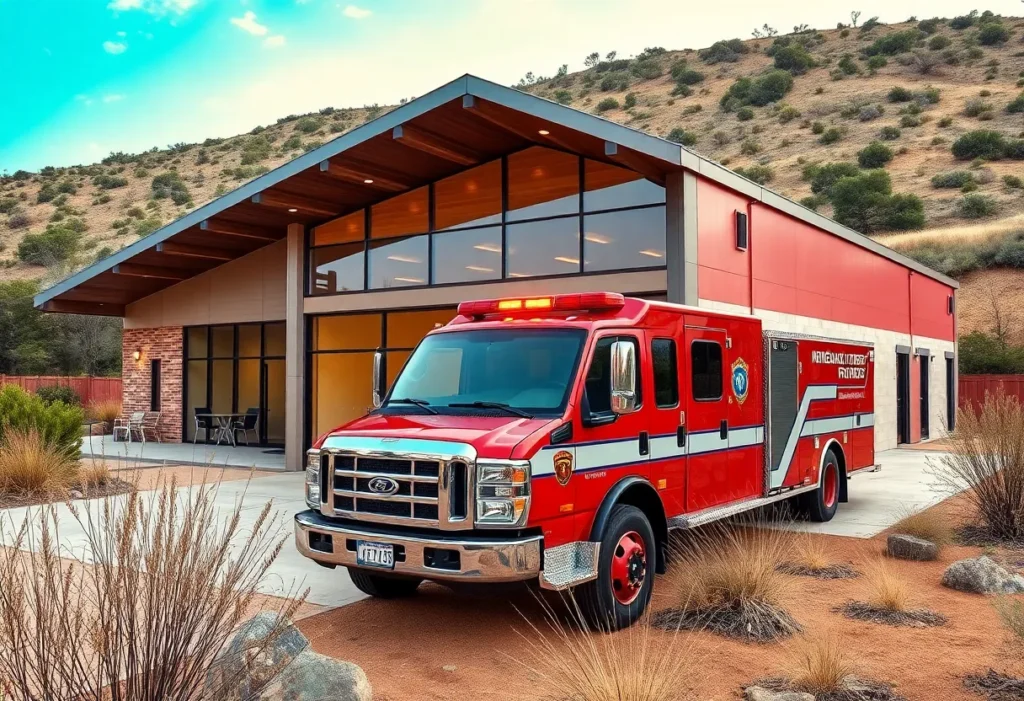 New wildfire response facility in Fredericksburg, Texas