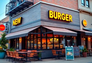 Exterior view of Hopdoddy Burger Bar in San Antonio