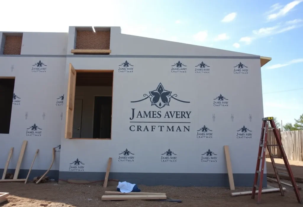 Construction site of James Avery Craftsman facility in Hondo, Texas