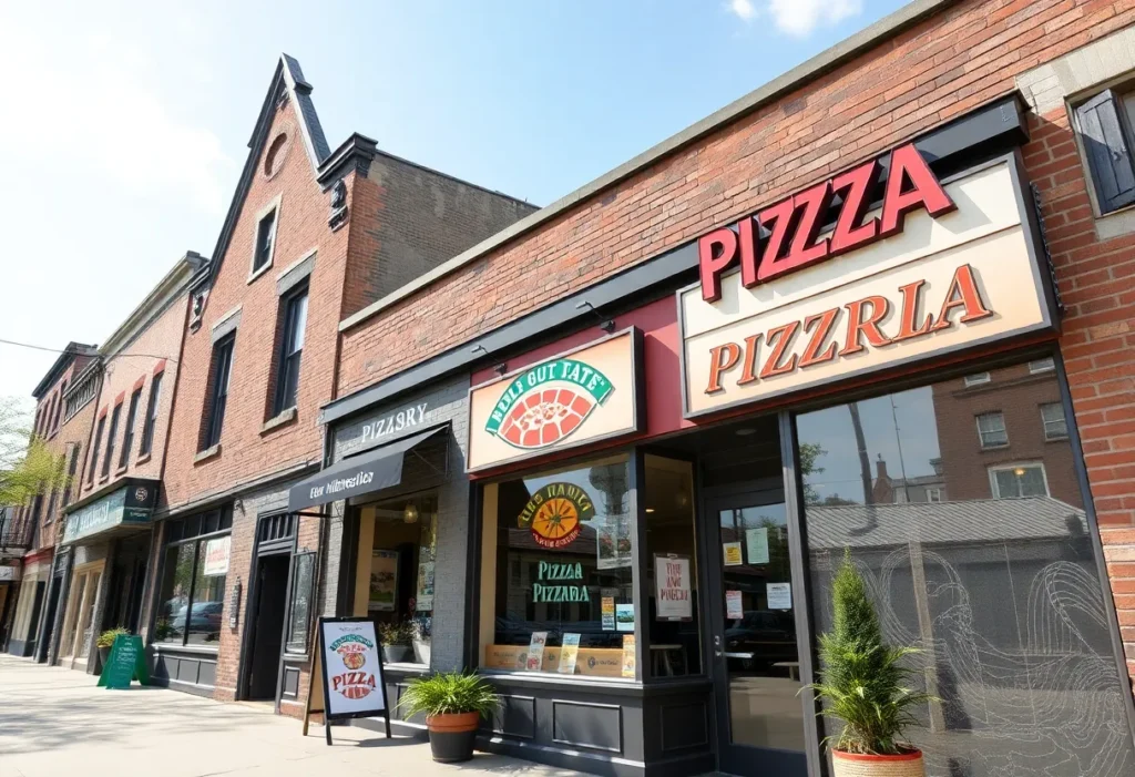 Exterior of Julian's Pizza & More location in New Braunfels