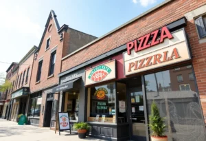 Exterior of Julian's Pizza & More location in New Braunfels