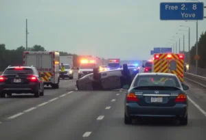 Single-vehicle crash on Loop 1604 in San Antonio