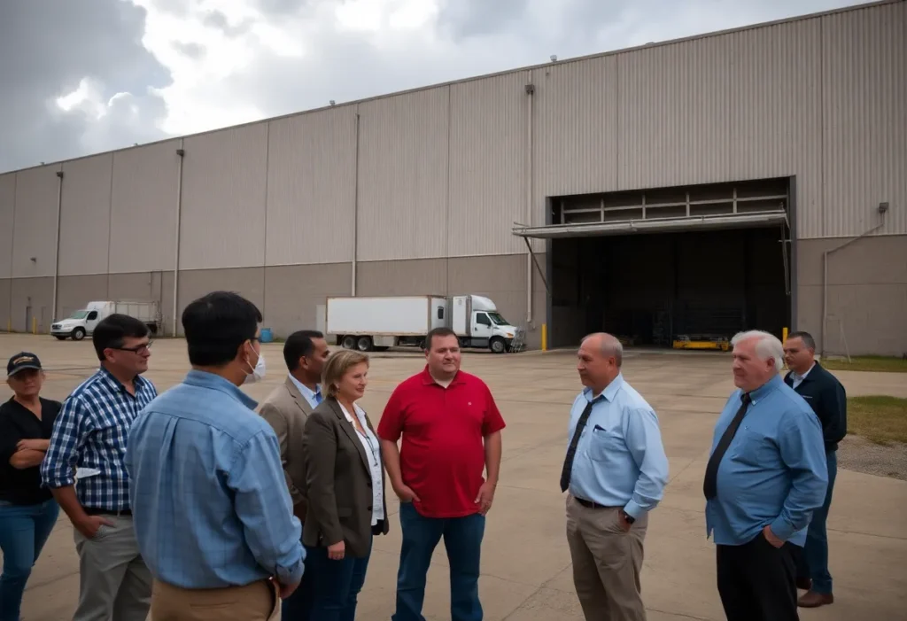 Exterior view of Oakmont 410 Warehouse in San Antonio