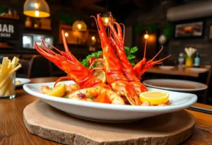 Delicious Prawn Star dish served at Curry Boys BBQ