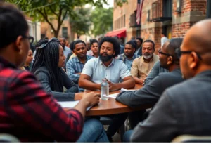 Community meeting in San Antonio discussing the proposed ICE facility.