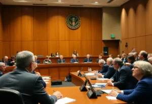 City council meeting discussing allegations against San Antonio mayor.