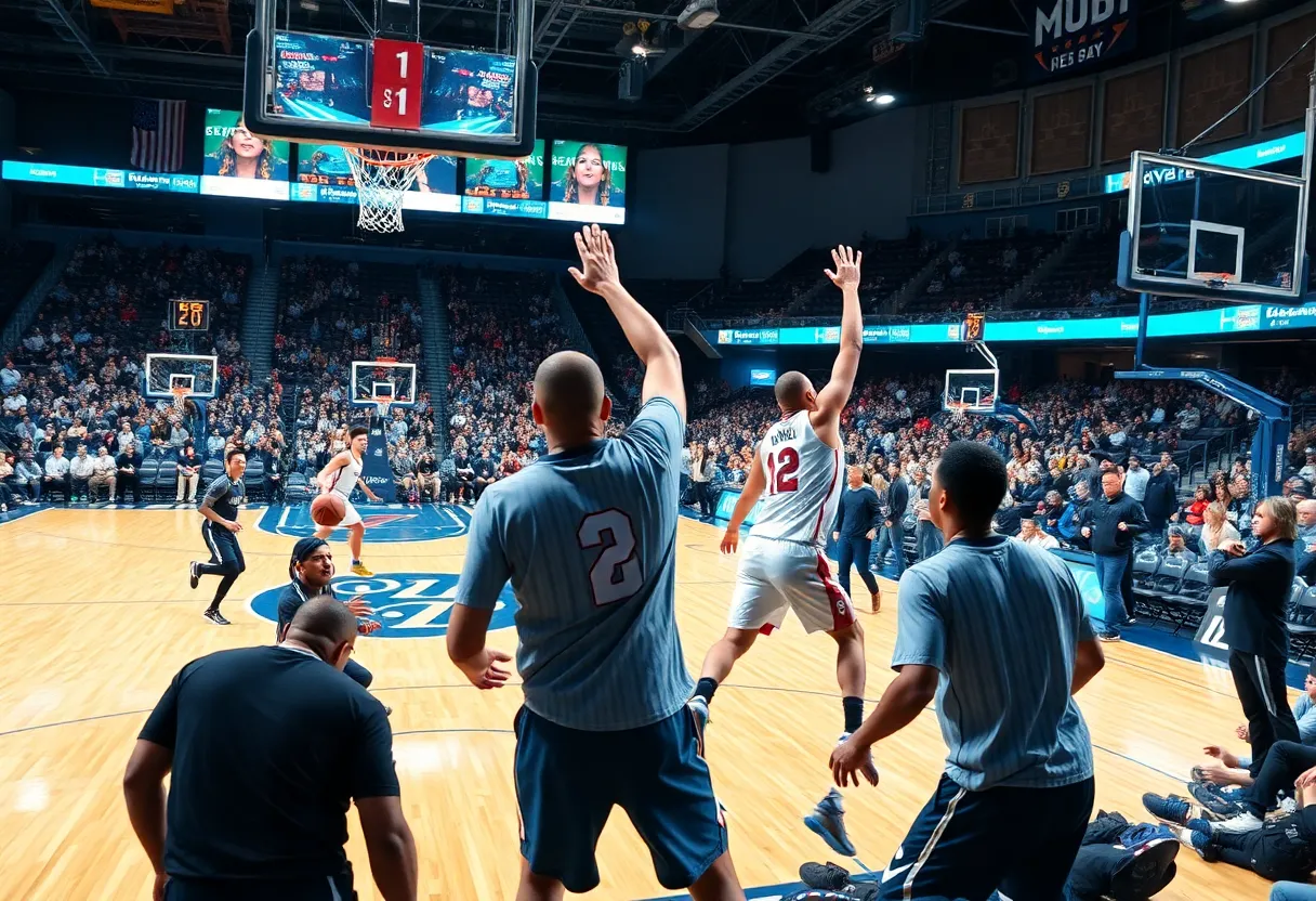 San Antonio Spurs vs Oklahoma City Thunder game action