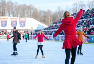 Team USA athletes competing in figure skating at Milano Cortina Winter Games