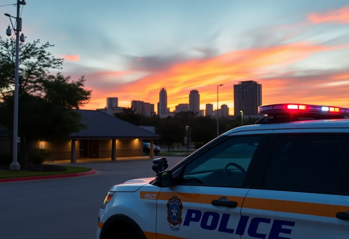 Texas Department of Public Safety vehicle in San Antonio